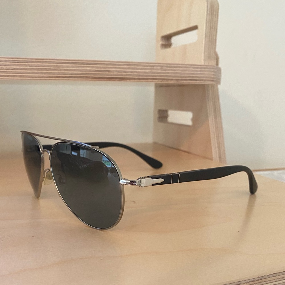 Persol Aviator sunglasses with glass lenses - Picture 7 of 8